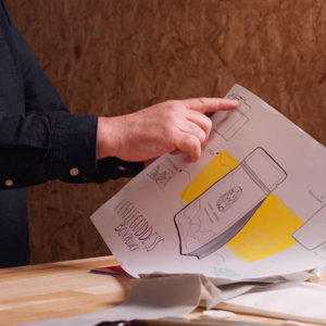 Design presentation - finger pointing